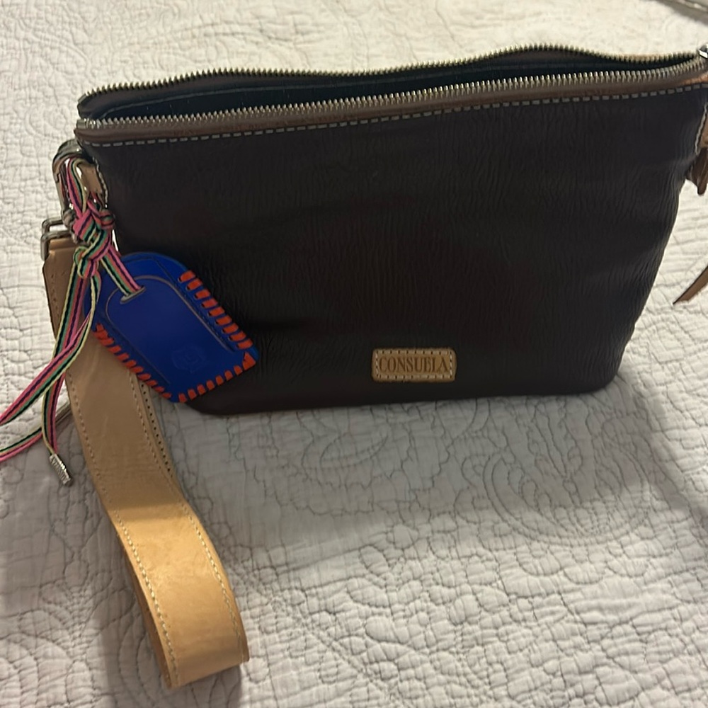Brown Wristlet